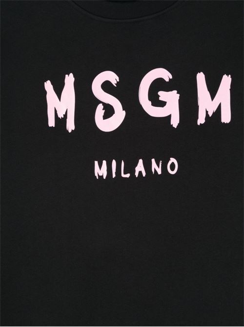 Felpa bambina girocollo MSGM KIDS | F4MSJUSW291110/08